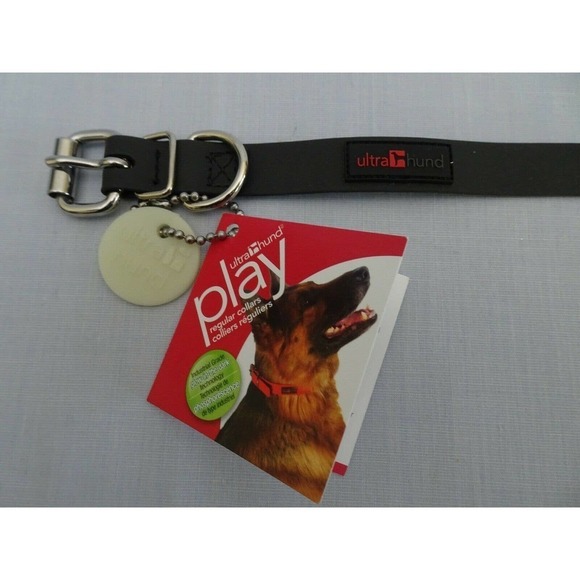 Ultrahund Play Coated Webbing Regular Dog Collar - Picture 4 of 8